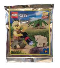 LEGO City Polybag- Jessica Sharpe with Baby Lion #952112 klocki zestaw