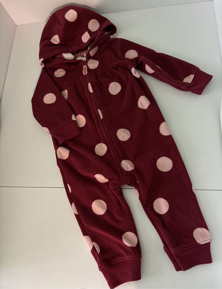 флісовий чоловічок для дівчинки carter’s