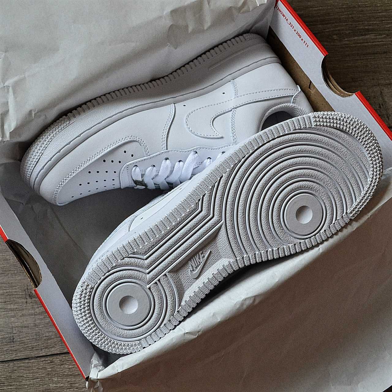 ХІТ! Nike Air Force 1 Low White 36 37 38 39 40 41 42 43 44 45 аір форс