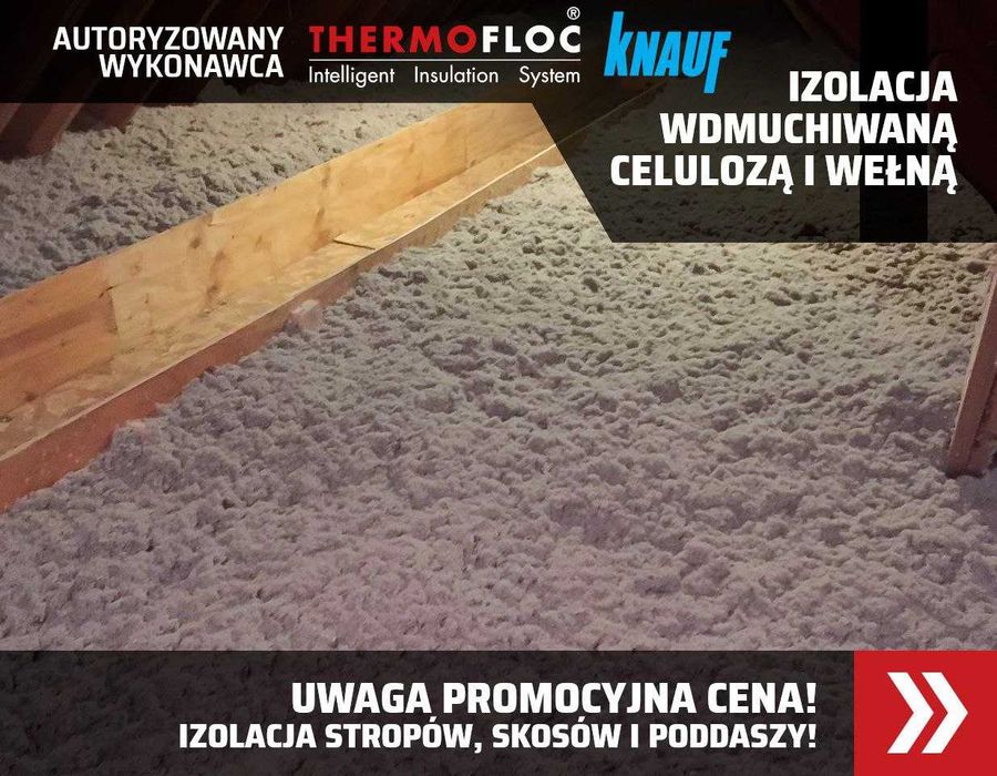 Ocieplanie Pianą PUR Ocieplenie Poddasza Piana PUR Ocieplanie Celulozą