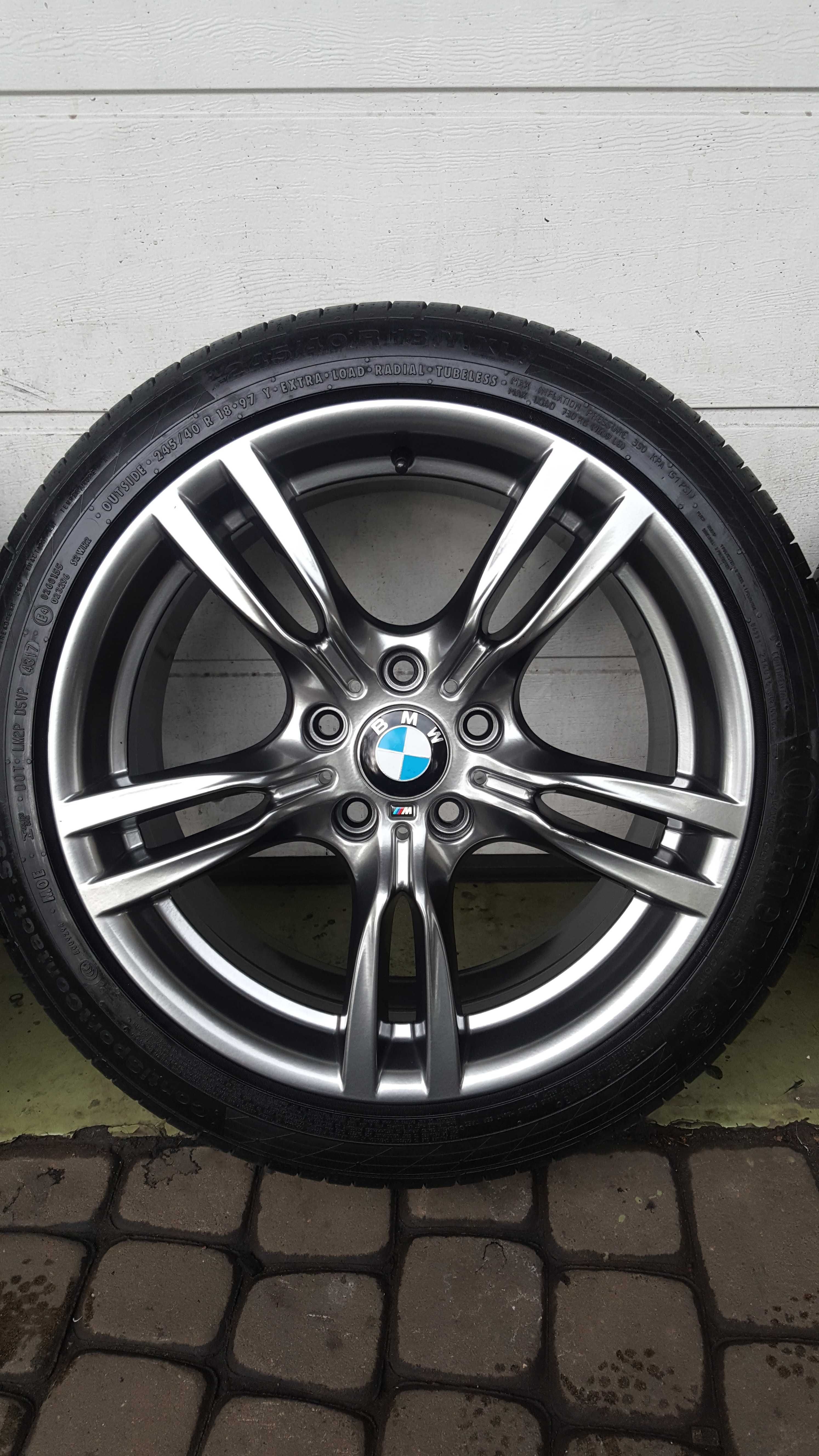 BMW F30 F31F 32 F33F36 Felgi Aluminiowe 18" w idealnym stanie