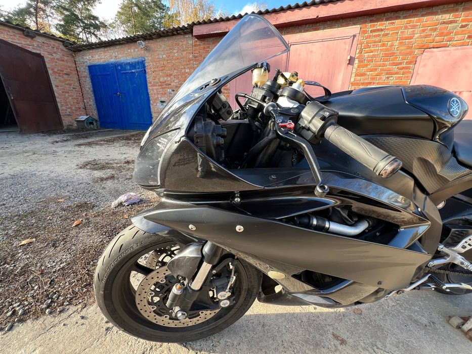 Yamaha r6 2007 рік (на чіпі) 145 кінських сил