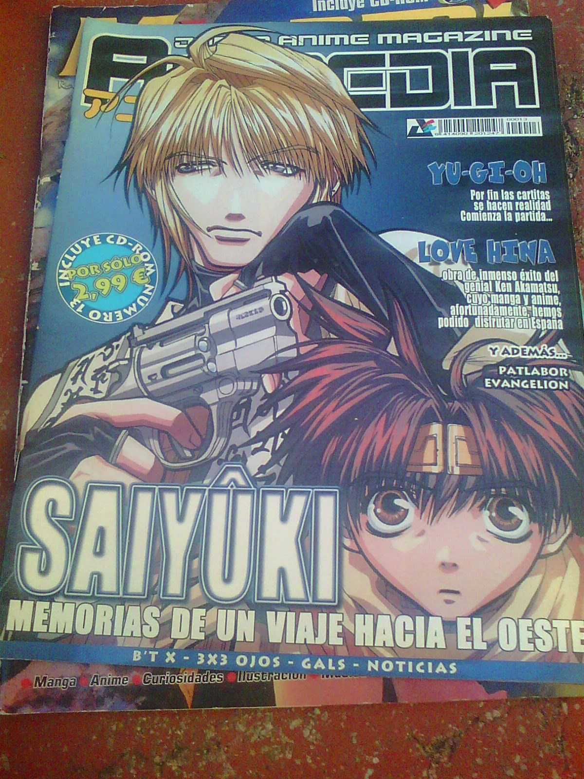 animedia 13 revista anime manga-portes CTT grátis