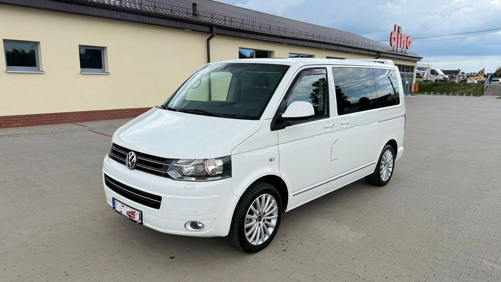 Volkswagen Multivan VW T5 Lift Multivan Highline 2.0 tdi 180KM DSG SUPER STAN DynaAudio