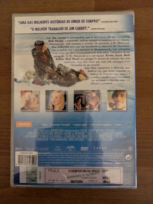 DVD NOVO e SELADO - " O Despertar da Mente " 2004