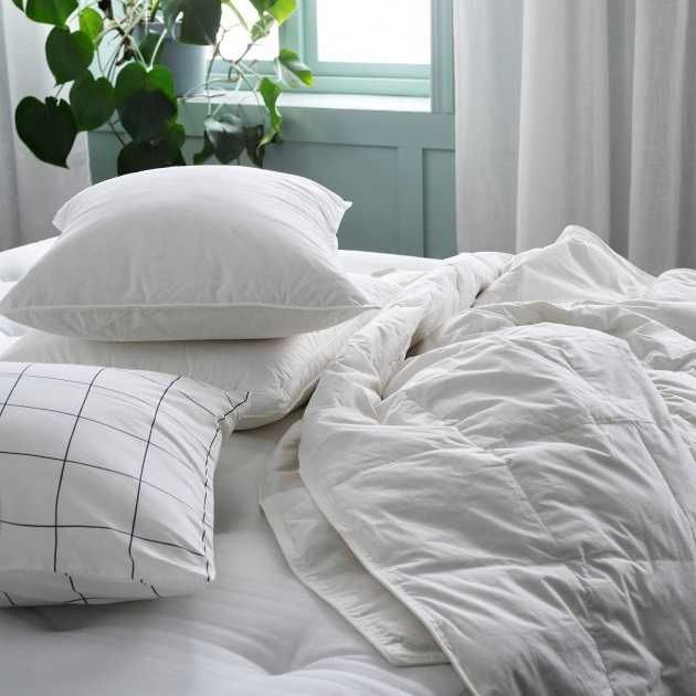 Одеяло 200х200 IKEA двуспальное гипоаллергенное ковдра демисезон ИКЕА
