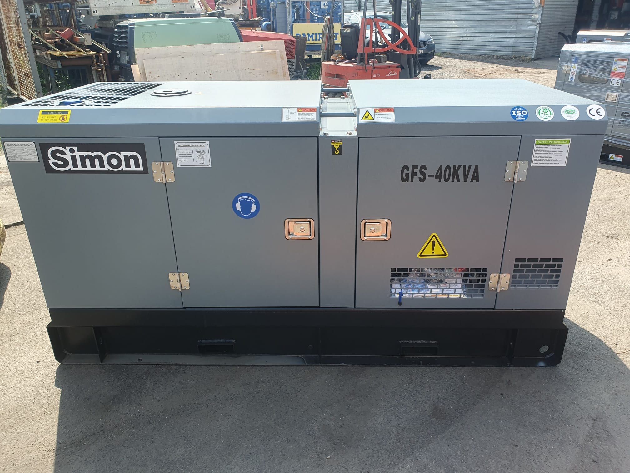Agregat prądotwórczy 40 kVA 32 KW ATS/SZR nieużywany 23.000zł