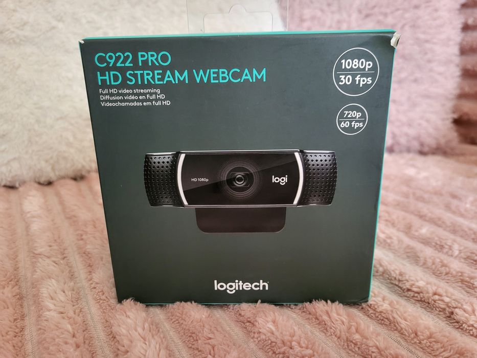 Камера Logitech C922 Pro HD Stream Webcam.