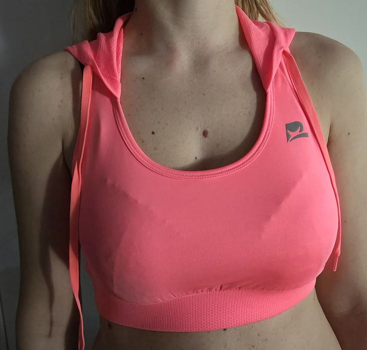 Top sportowy różowy