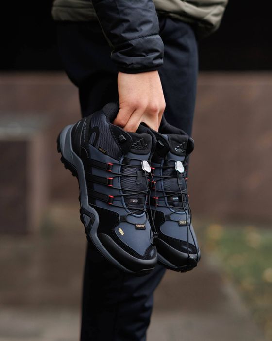 Чоловічі Зимові Кросівки Adidas Terrex Fast R Mid Gore-Tex Fur Winter