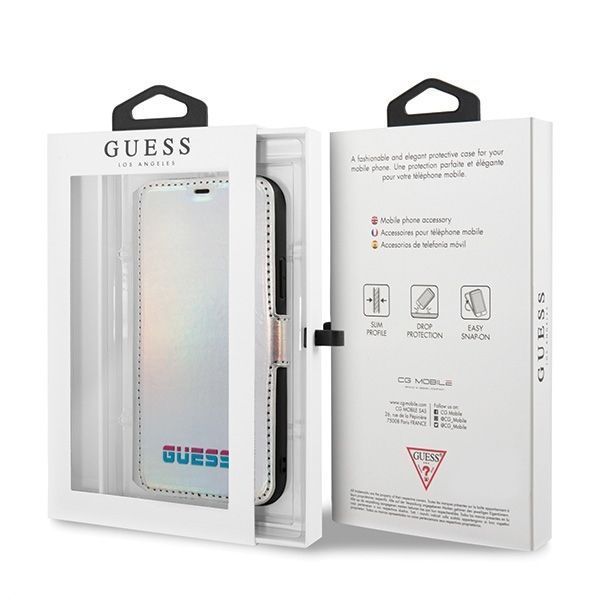 Guess Guflbkn65Bld Iphone 11 Pro Max Srebrny/Silver Book Iridescent