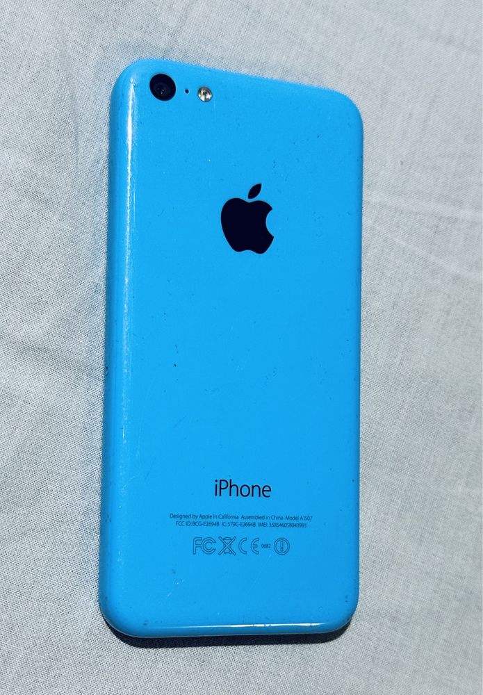 IPhone 5c niebieski