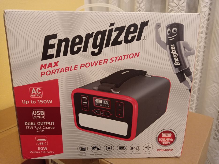 Портативна Зарядна станція Energiner Max portable station 230Wh