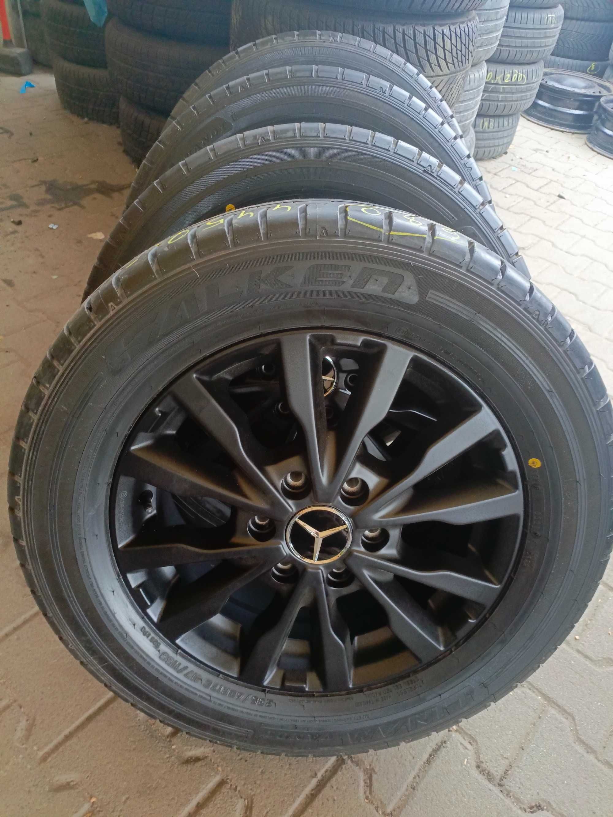 Nowe koła aluminiowe 235/60/17c Mercedes Sprinter 6x130