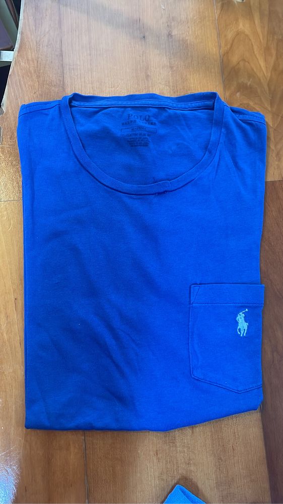 T-shirt azul Ralph Lauren