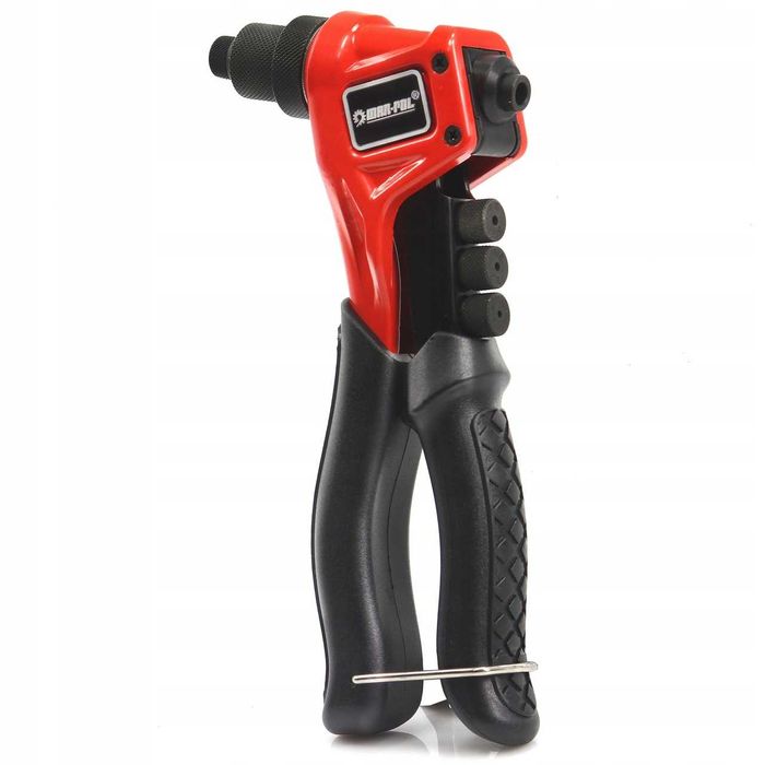 Професійний ручний заклепочник 2,4-4,8мм зі змінними насадками Mar-Pol