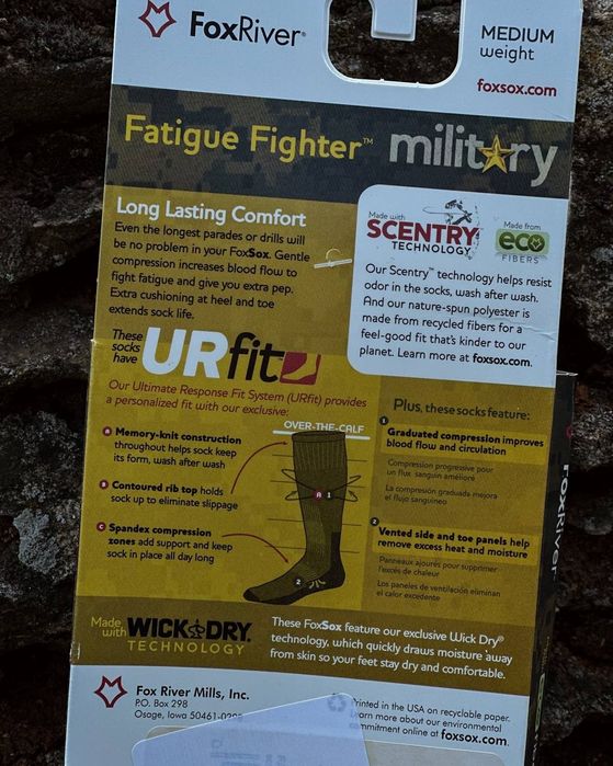 Оригінальні американські шкарпетки Fox River