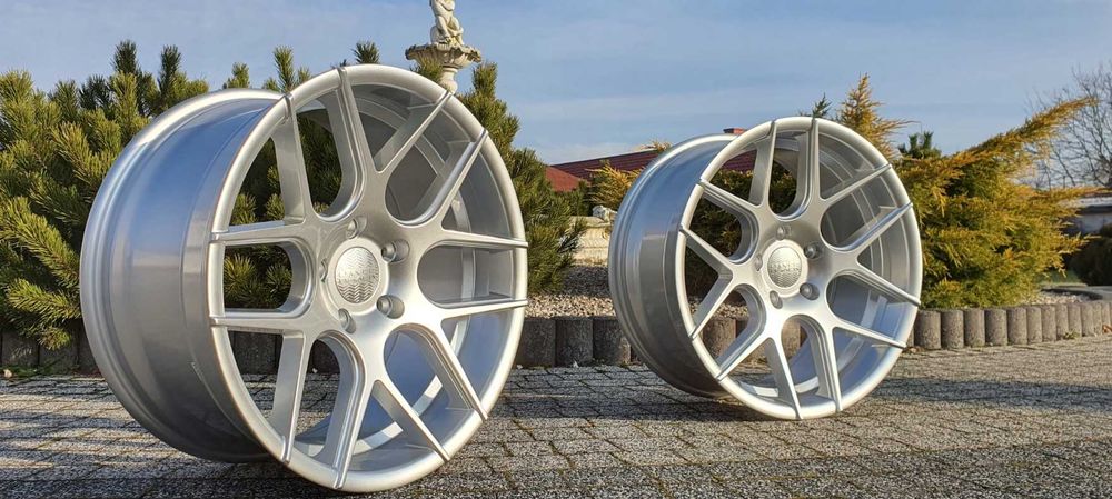 FELGI Haxer HX022 do BMW E36 E46 E90 F30 F31 F32 8j i 9j x 18 Srebrne