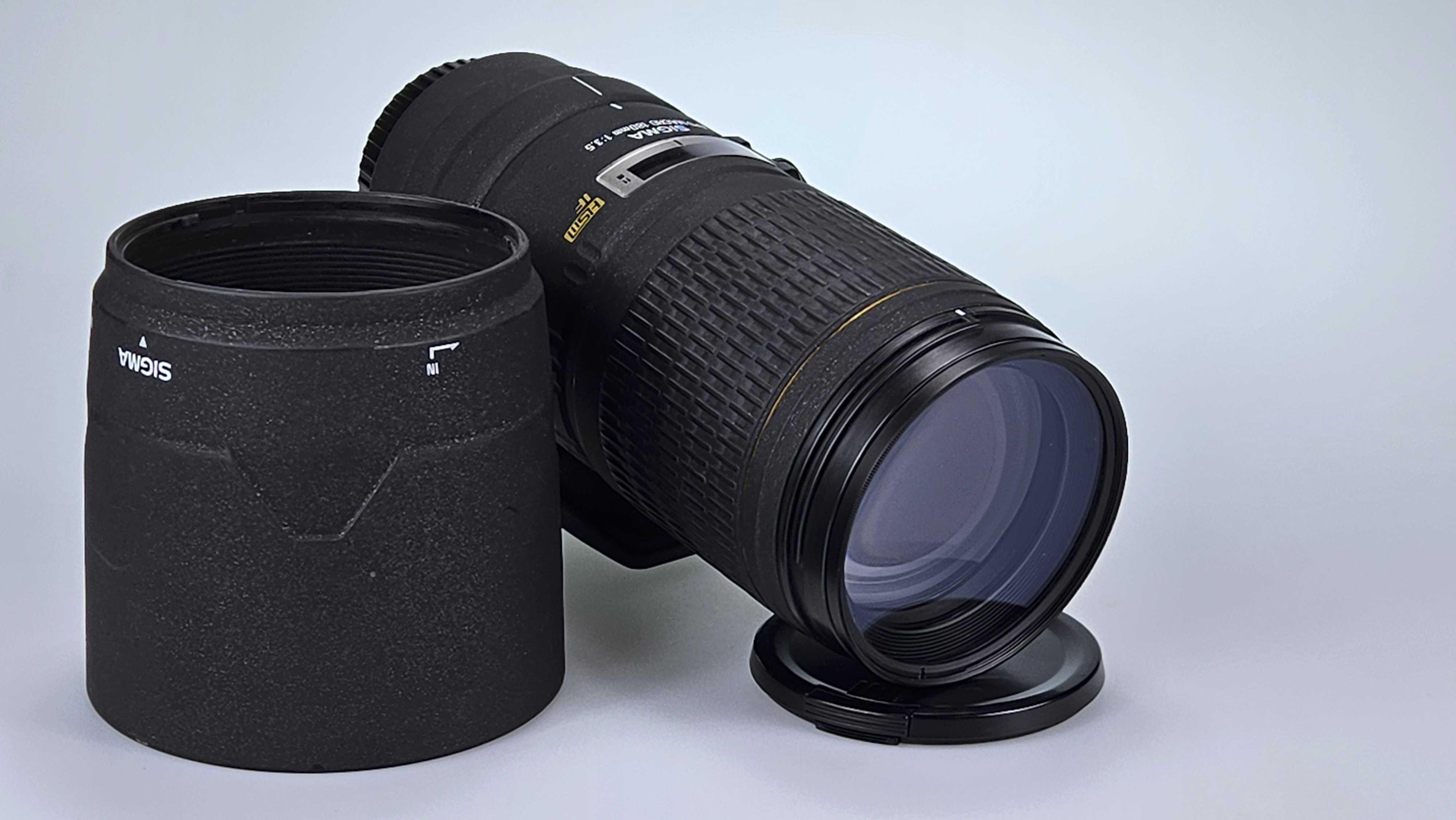 Sigma 180 mm f/3.5 EX DG HSM Macro APO mocowanie Canon