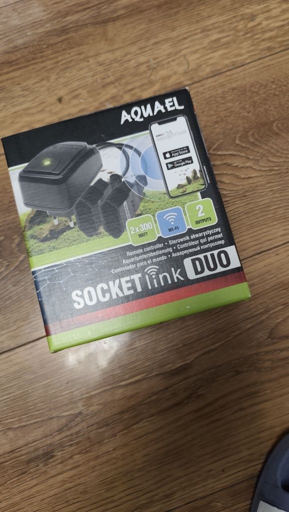 Aquael Socket Link Duo - Elektroniczny sterownik akwarystyczny