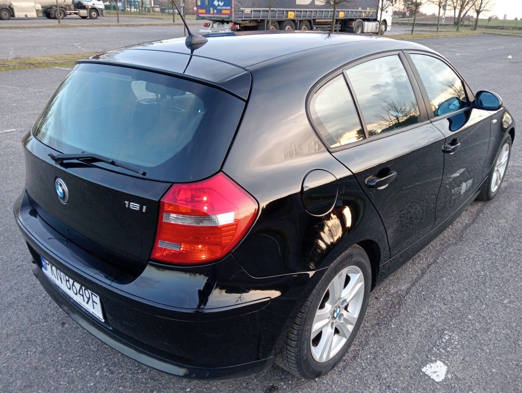 BMW Seria 1 2007r 1.6 LPG, Klima