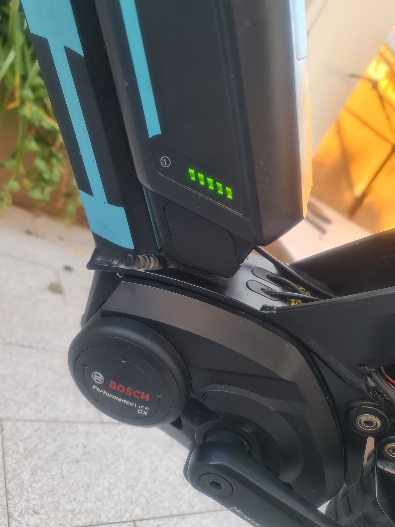 Bicicleta Elétrica, suspensão total
