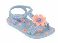 Sandałki dziewczęce buty klapki tworzywo ozdobne kwiatki Ipanema Daisy