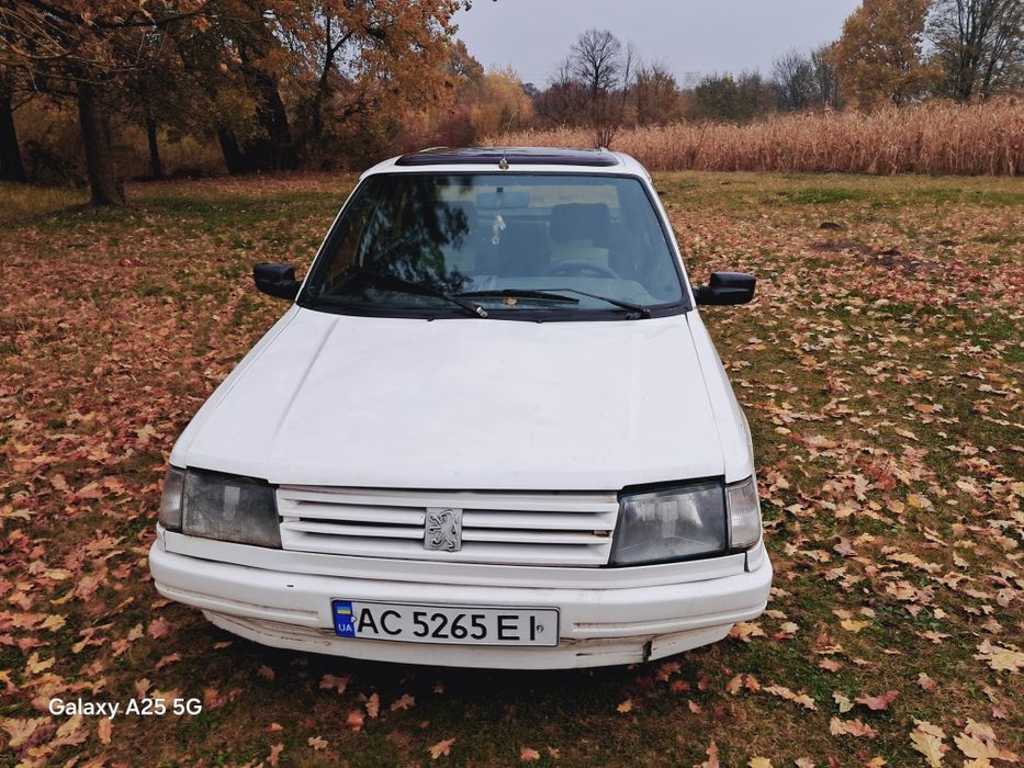 Peugeot 309 на повному ходу