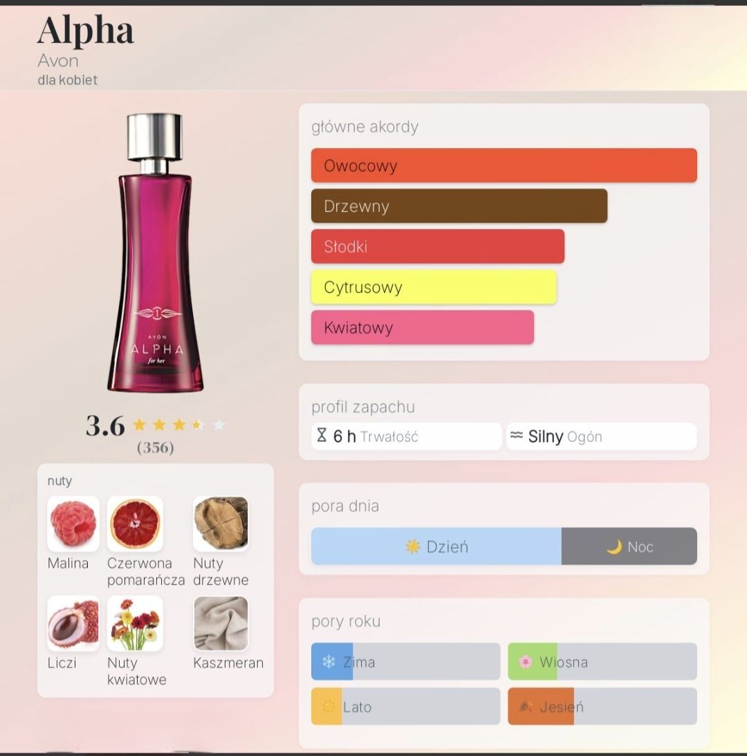 Avon - Alpha 50 ml