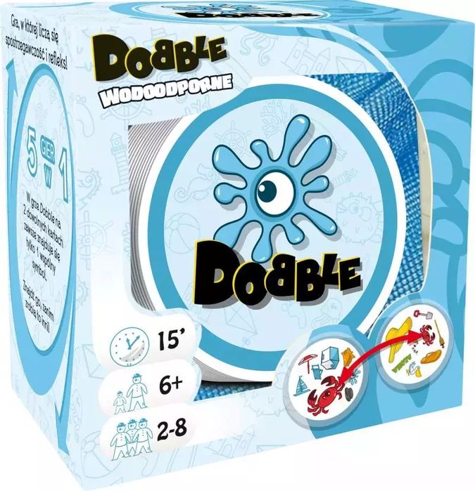 Gra Dobble, wodoodporne. Rebel
