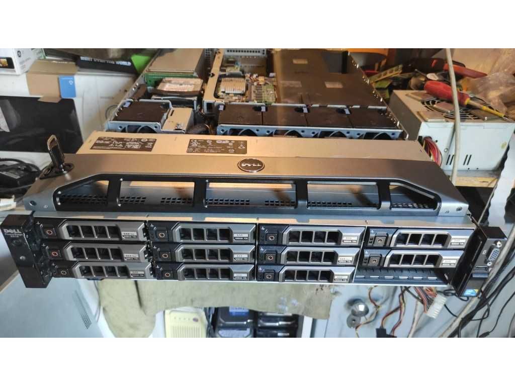 Сервер DELL Power Edge R510 два Xeon E5550 DDR3 48Gb HDD 6Tb