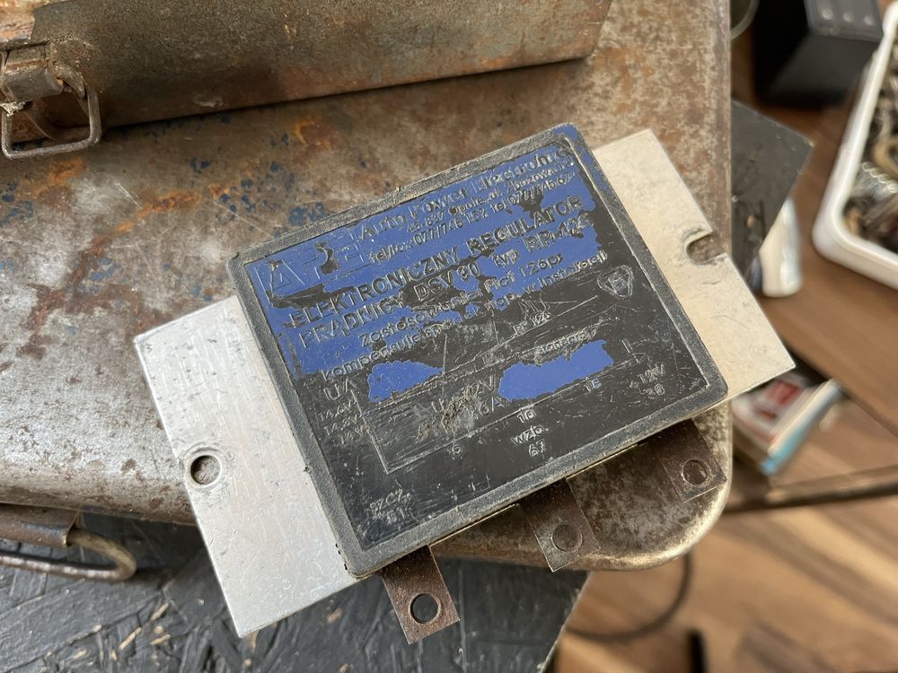 Fiat 126p Syrena Junak elektroniczny regulator pradnicy slask