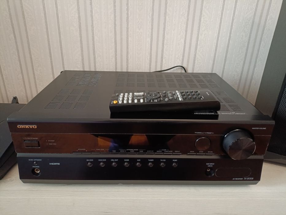 Ресивер Onkyo TX-SR308 с пультом ДУ