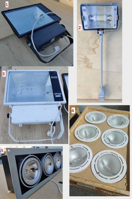 Lampy przemysłowe: wysięgniki, Kanlux, na targi, oświetlenie targowe