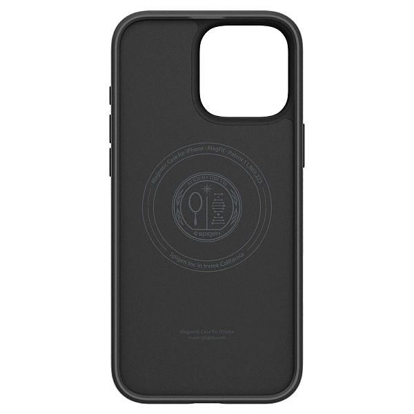 Etui Spigen Liquid Air "T" MagSafe na iPhone 16 Pro -czarny mat
