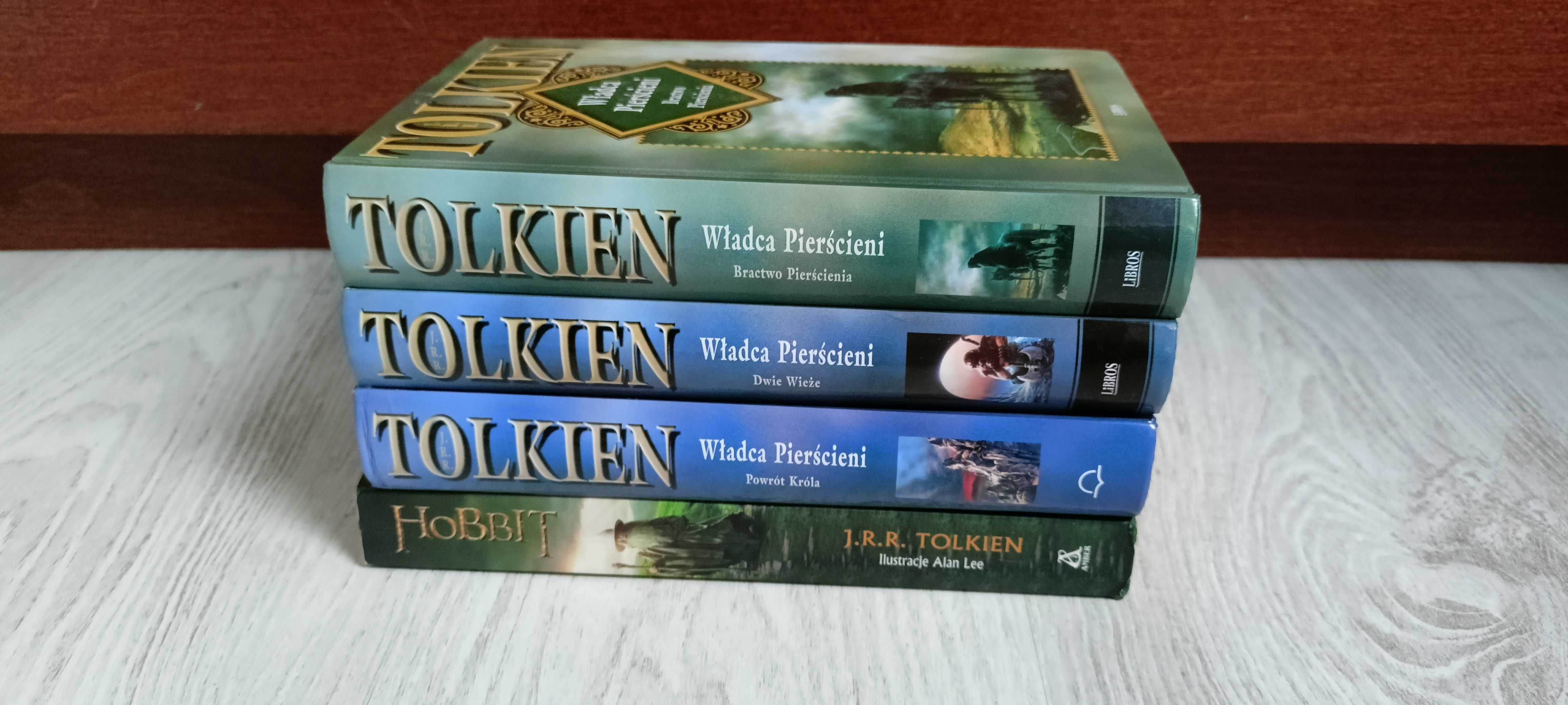 Tolkien Władca Pierścieni Bractwo Pierścienia Dwie wieże Powrót Hobbit
