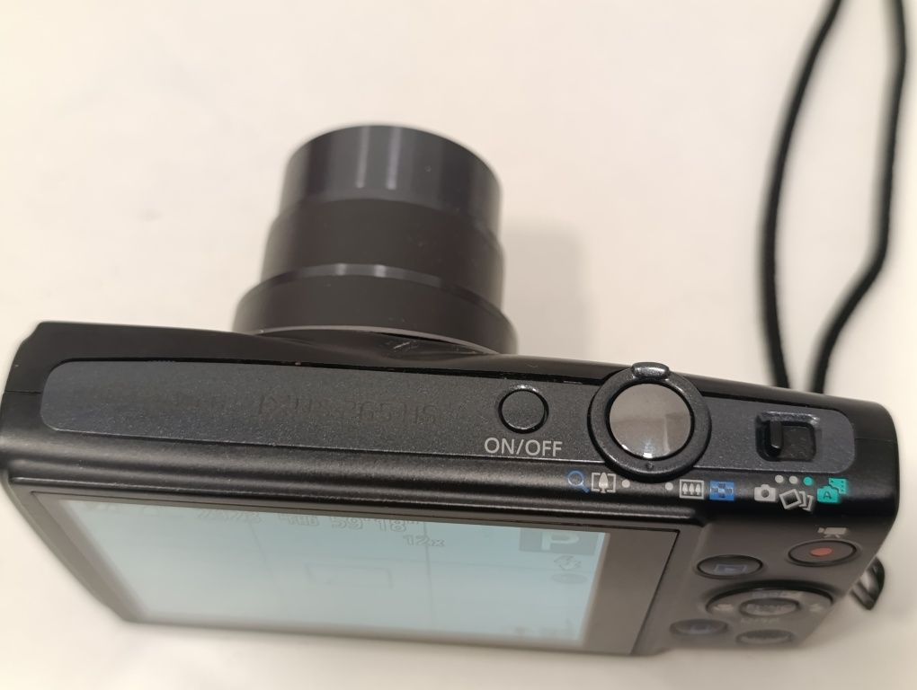 Aparat cyfrowy Canon IXUS 265 hs WiFi NFC 16mp x12 fullHD vintage BDB-