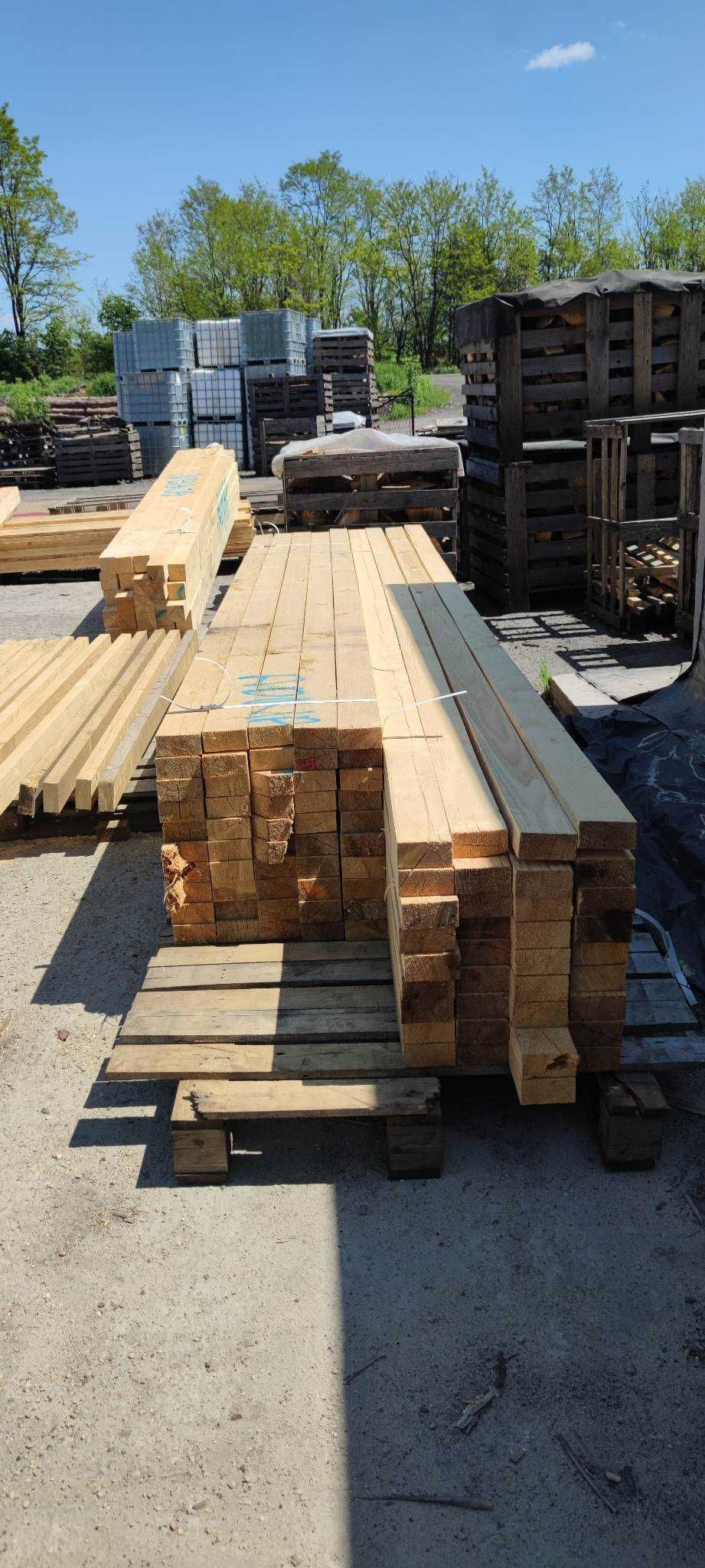 Kantówki nowe 2,5 x 5, 5 x 4, 5 x 10, 10 x 10, 6 x 12 wiata altana