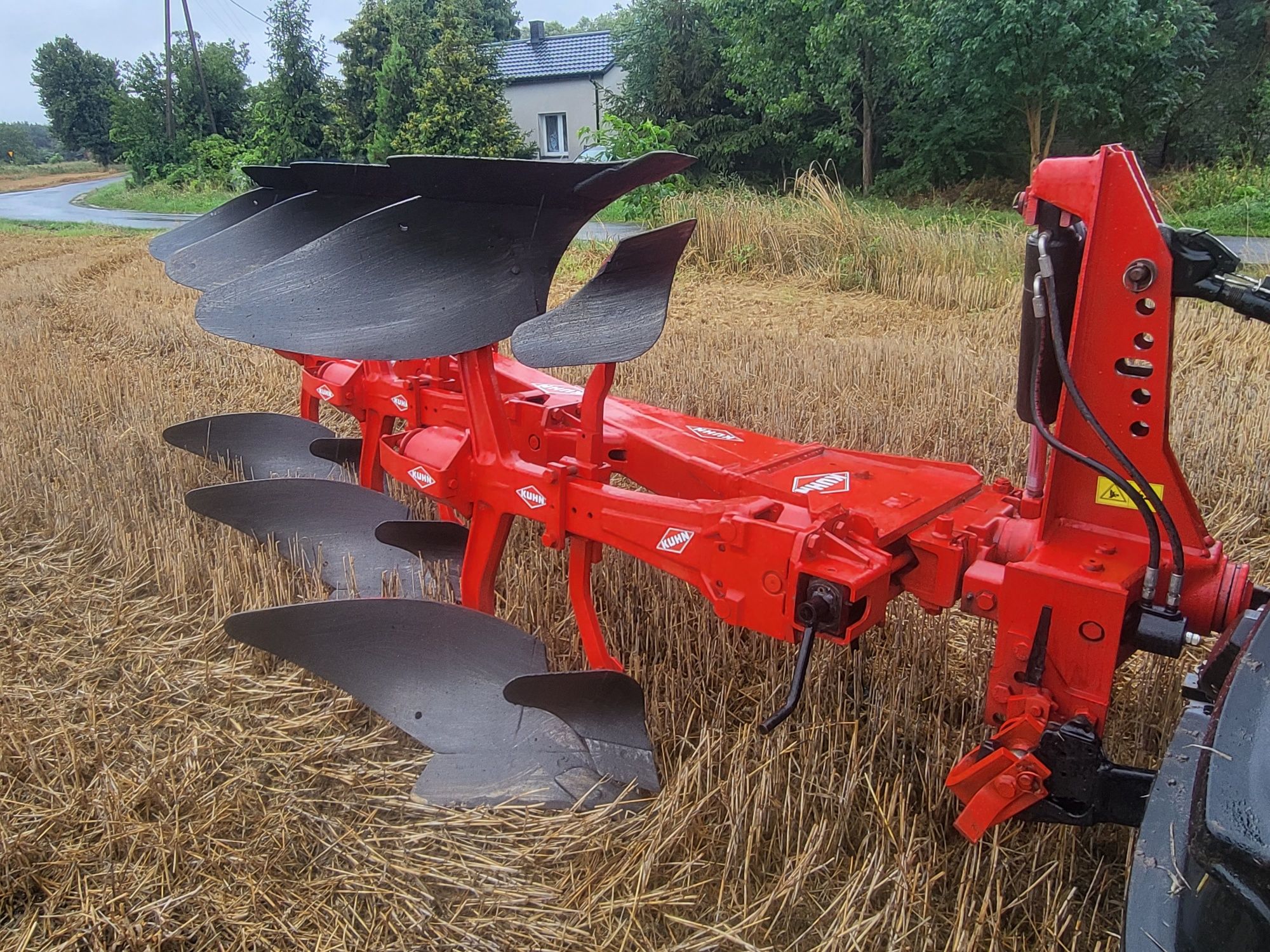 Pług 3 skibowy Obrotowy Kuhn Master 120! Zabezpieczenie Non-Stop! Igła