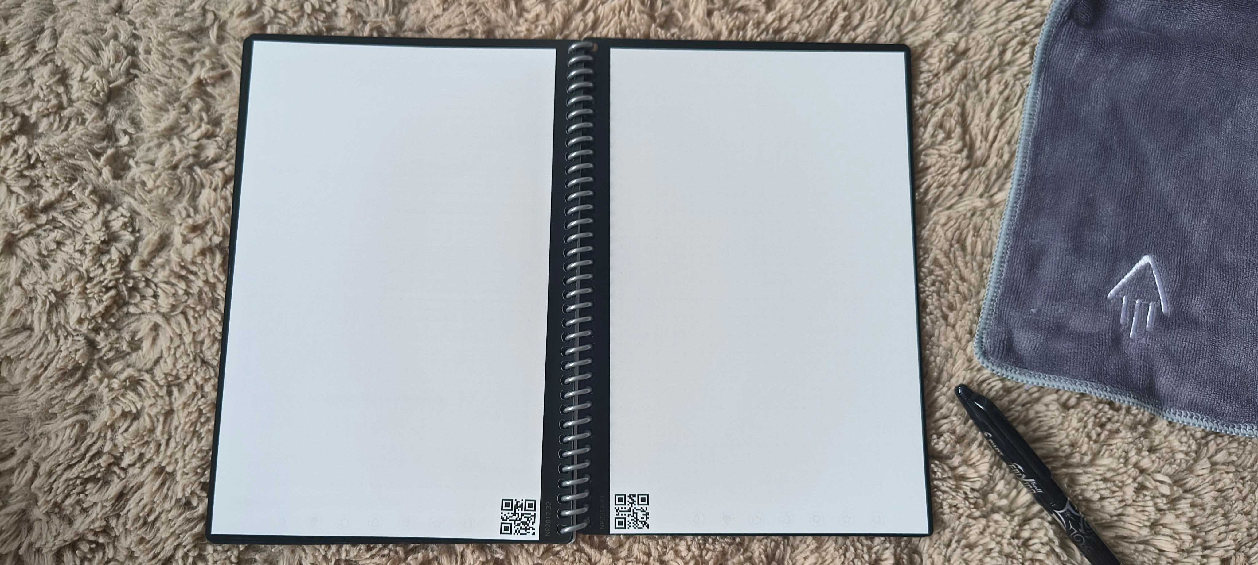 Rocketbook Fusion Panda – 10 modeli stron - notatnik cyfrowy