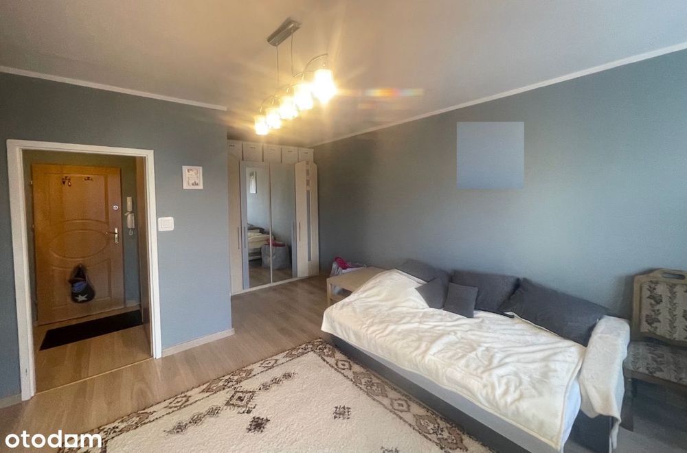 Kawalerka 35,1 m2 MEDIA MIEJSKIE - Balkon