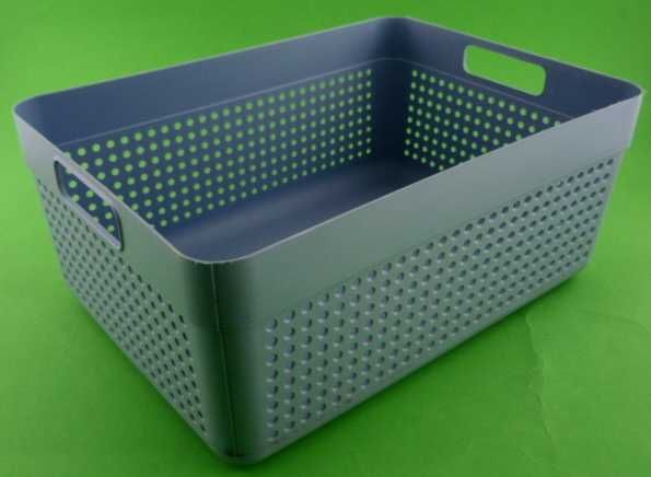 Koszyk plastikowy organizer pudełko 32x23x14 cm  10L