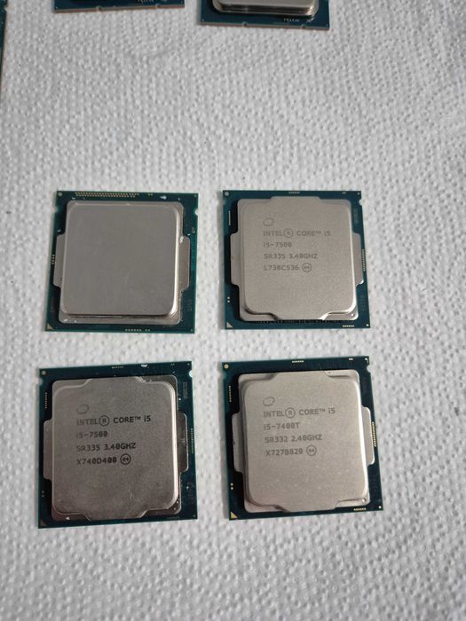 Zestaw procesorów 3x i5-7500, 1x i5-7400T