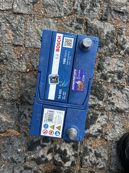 Автомобільний акумулятор BOSCH S4 021 6CT-45Ah Asia АзЕ (0092S40210)