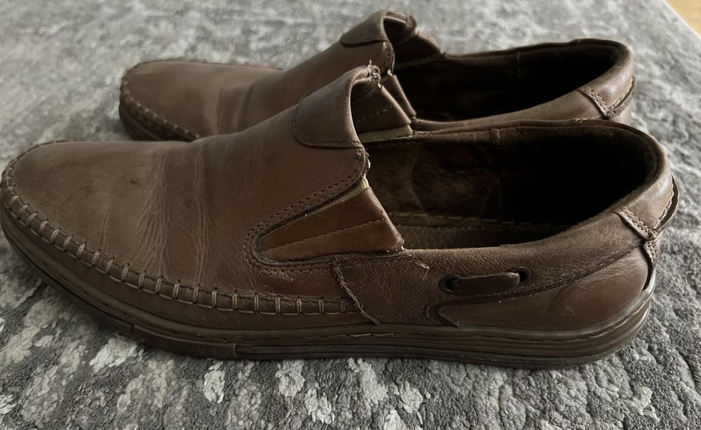 Mokasyny skórzane Fashion Street 40