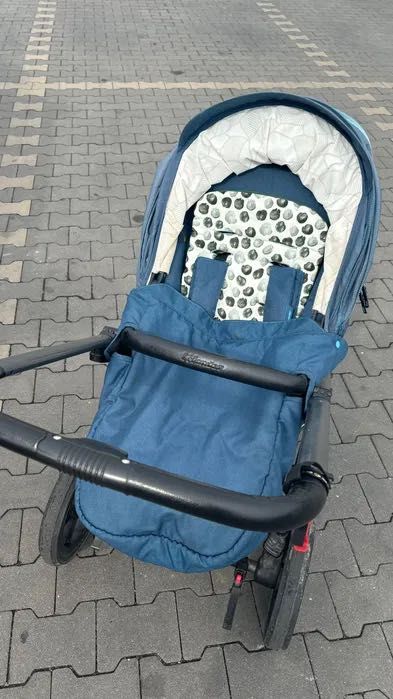 Wózek X-lander X-move 2w1 + wyposażenie dodatkowe