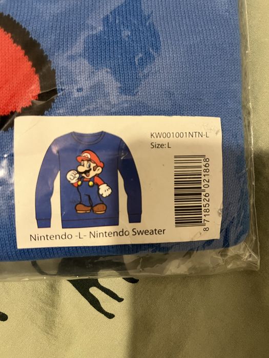 Nowy Sweter Mario Bros Nintnedo r. L