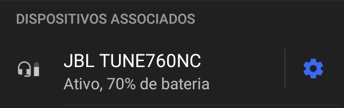 JBL Tune 760 com Cancelamento de ruído