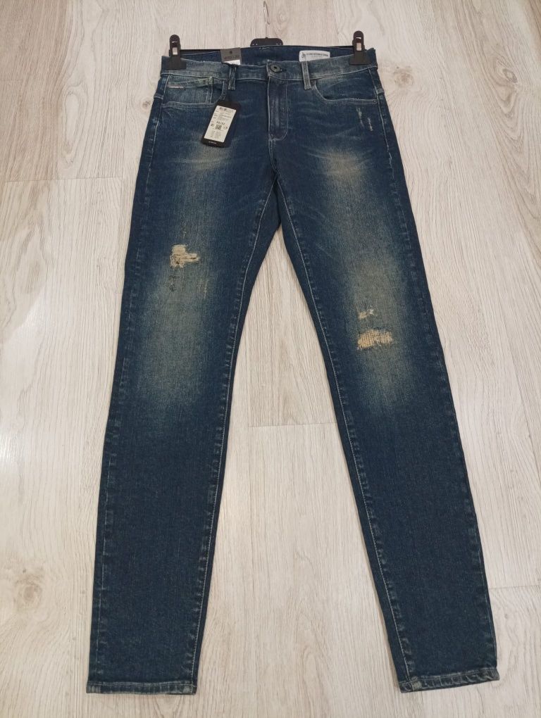 Spodnie męskie jeans g-star raw nowe 30 32 obcisłe rurki