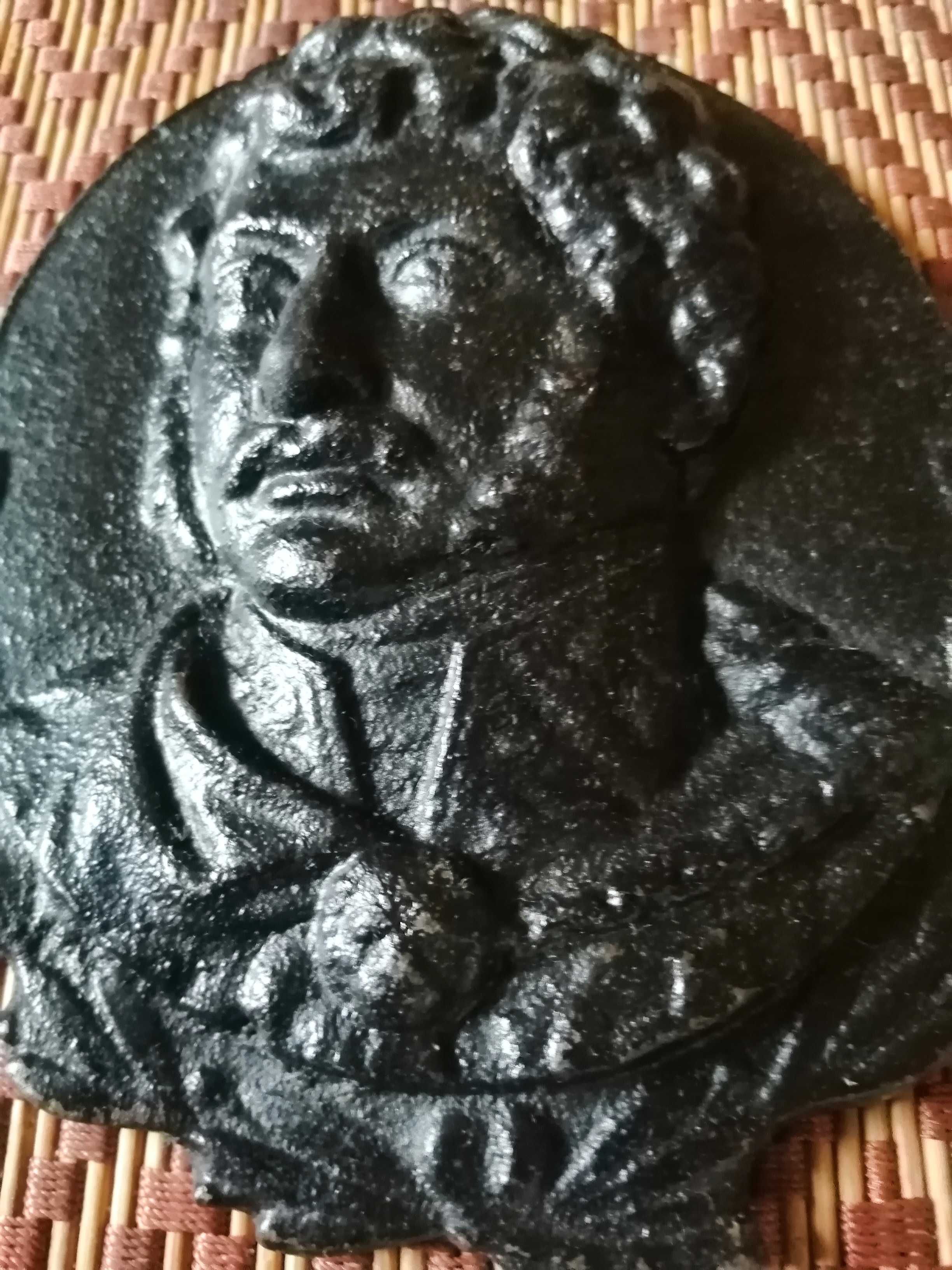 Plakieta żeliwna Książę Józef Poniatowski
